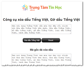 xoa dau tieng viet loai dau tieng viet