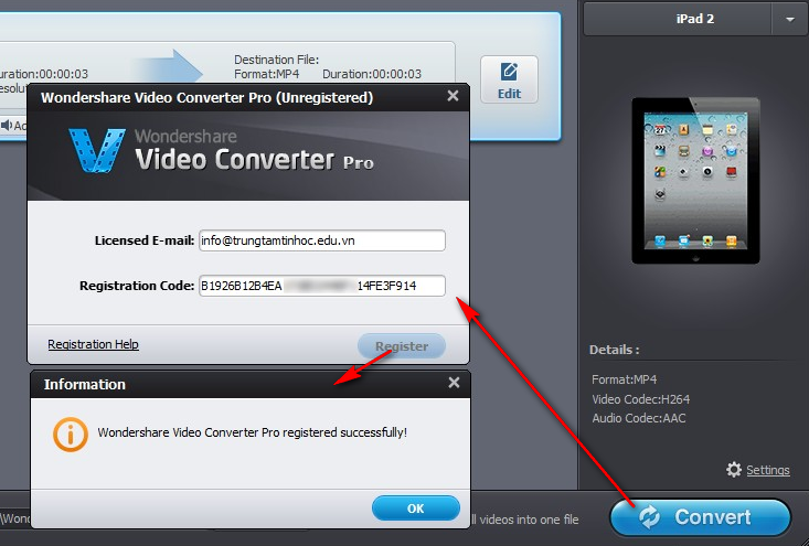 wondershare video converter 3.1.0 mac registration code