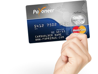 Thẻ tín dụng Payoneer có thể dùng như thẻ ATM rút tiền mặt tại cây ATM. 