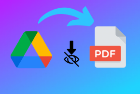 Cách tải file PDF trong Google drive ở chế độ không cho tải