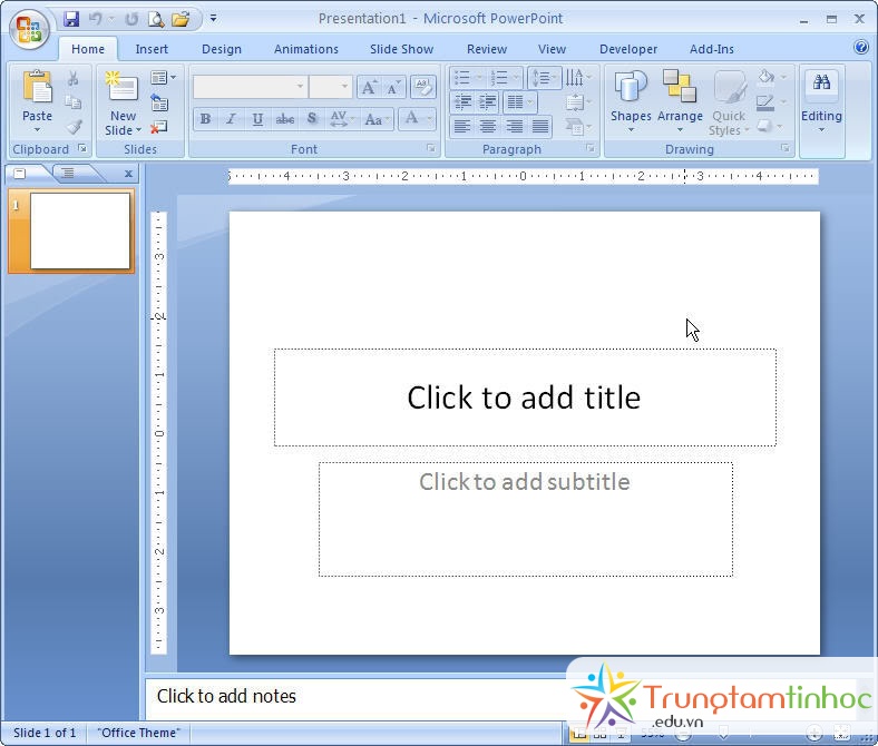 MS PowerPoint 2007  Bài 7 Chèn hình ảnh và đồ họa trong slide