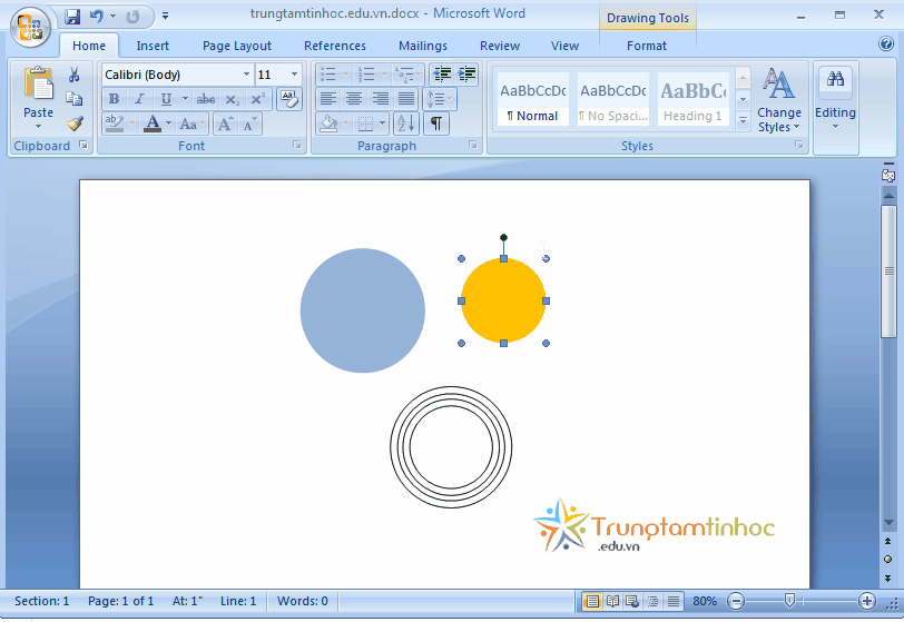 Cách chọn nhiều đối tượng cùng lúc trong MS Word