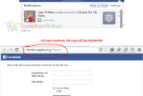 Lừa đảo “Chế ảnh Võ Tắc Thiên” để đánh cắp PASSWORD Facebook