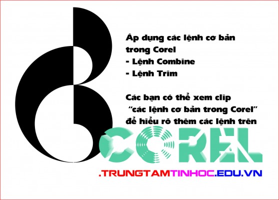 Học corel online, vẽ logo căn bản