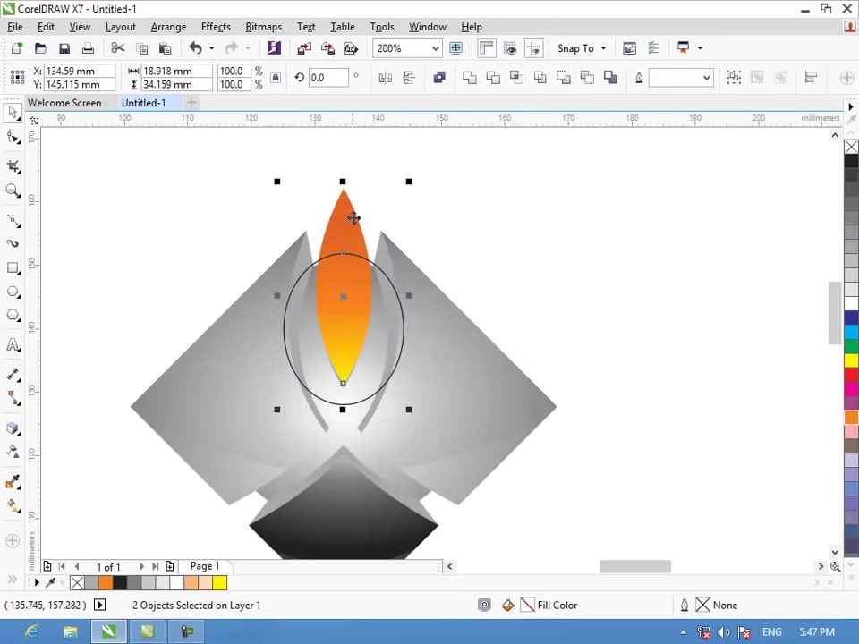 Mất thanh công cụ ToolBox trong CorelDraw  Trung tâm dạy corel tại H